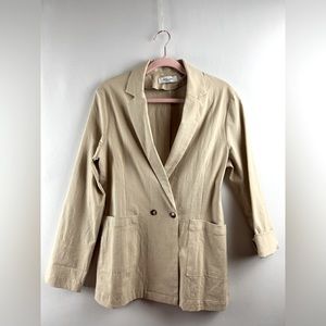 CJLA LARGE DOUBLE BREASTED BLAZER